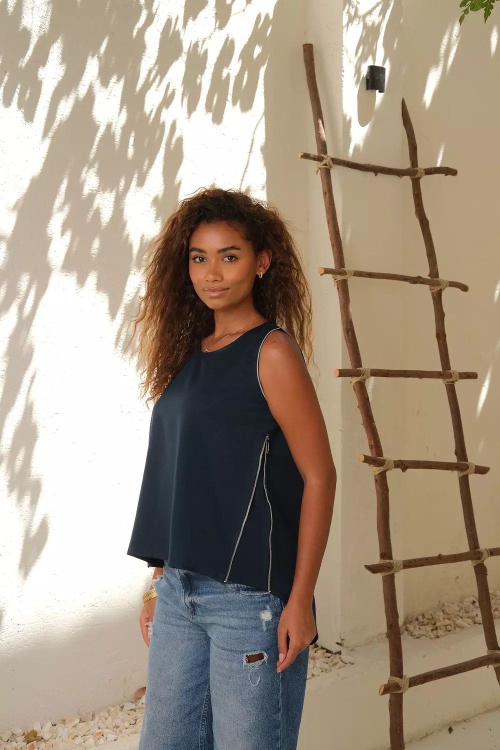 Gabardin Blouse 3