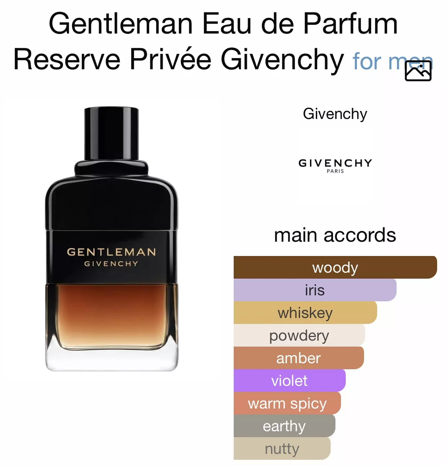Givenchy Gentleman Reserve Privee Eau de Parfum hover image