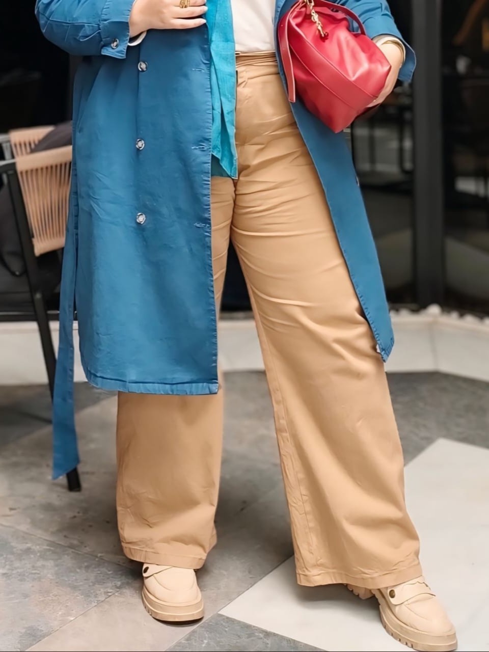 <h3 style="text-align: center"><span style="color: #6f3d94ff">Gabardine Pants</span></h3>