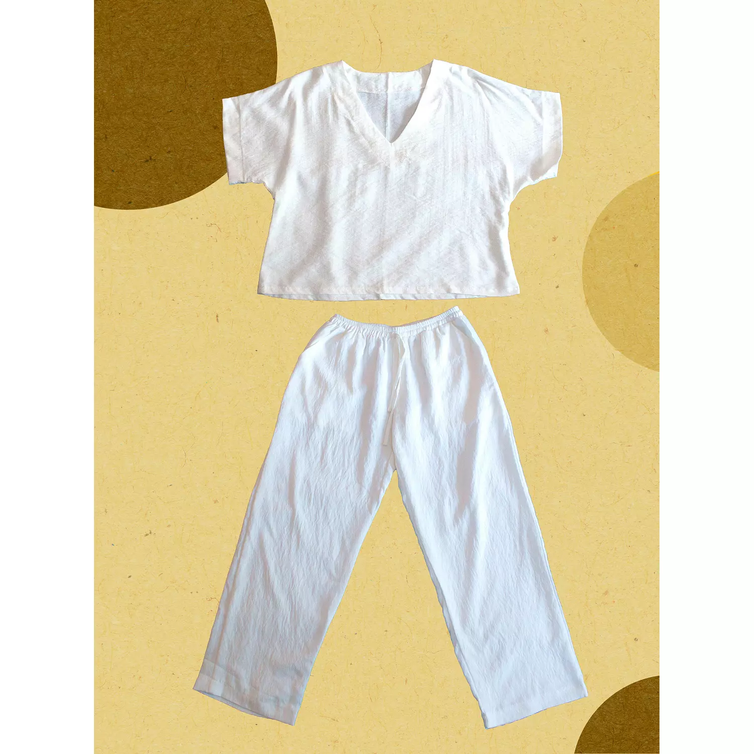 White Linen Set 2