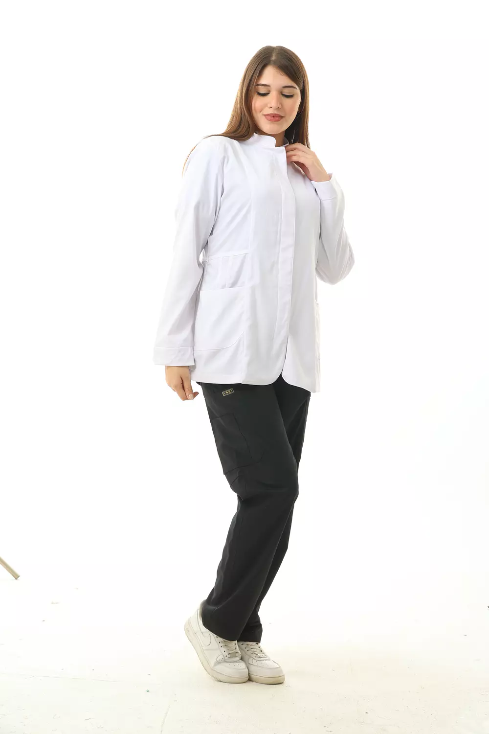White Eve Lab Coat (Short) 3