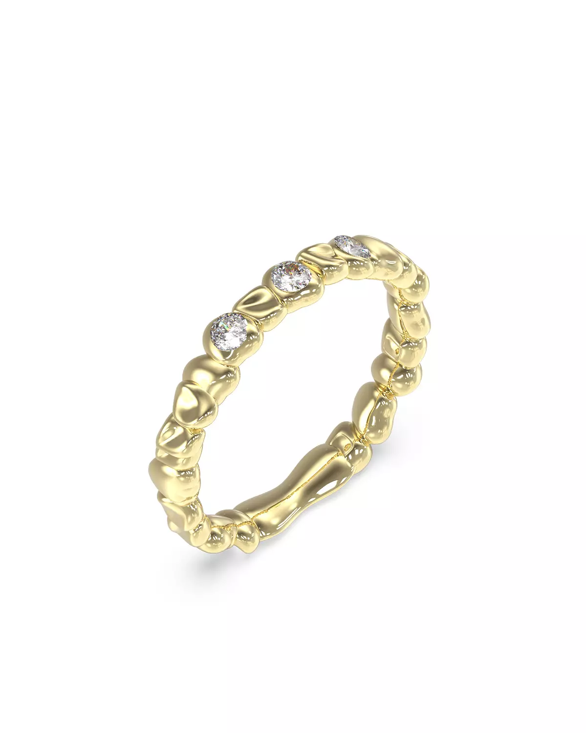 Guess Jewelry JUBR05190JWYG52 Ring For Ladies Gold Plated image