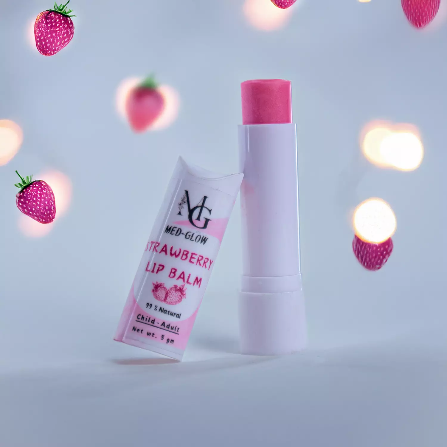 Strawberry Lip Balm 5 gm  2