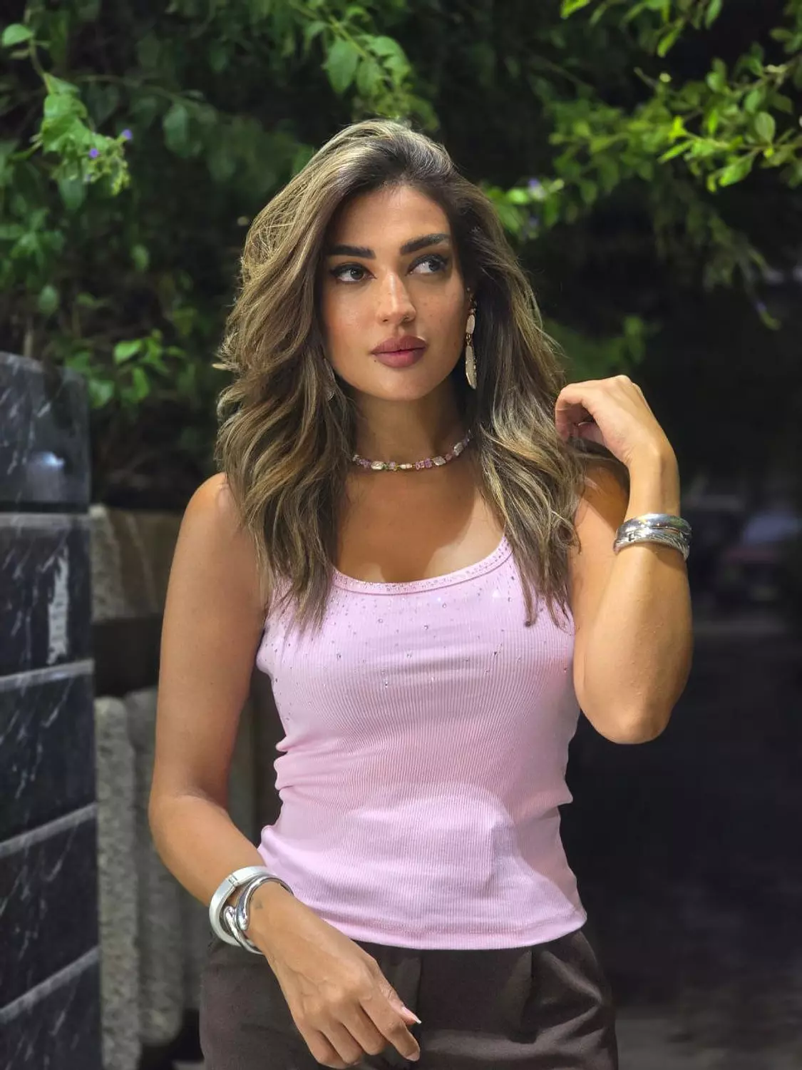 Pink Strass Top hover image