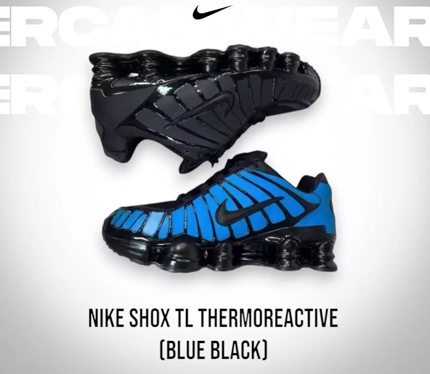Nike Shox ThermoReactive Blue