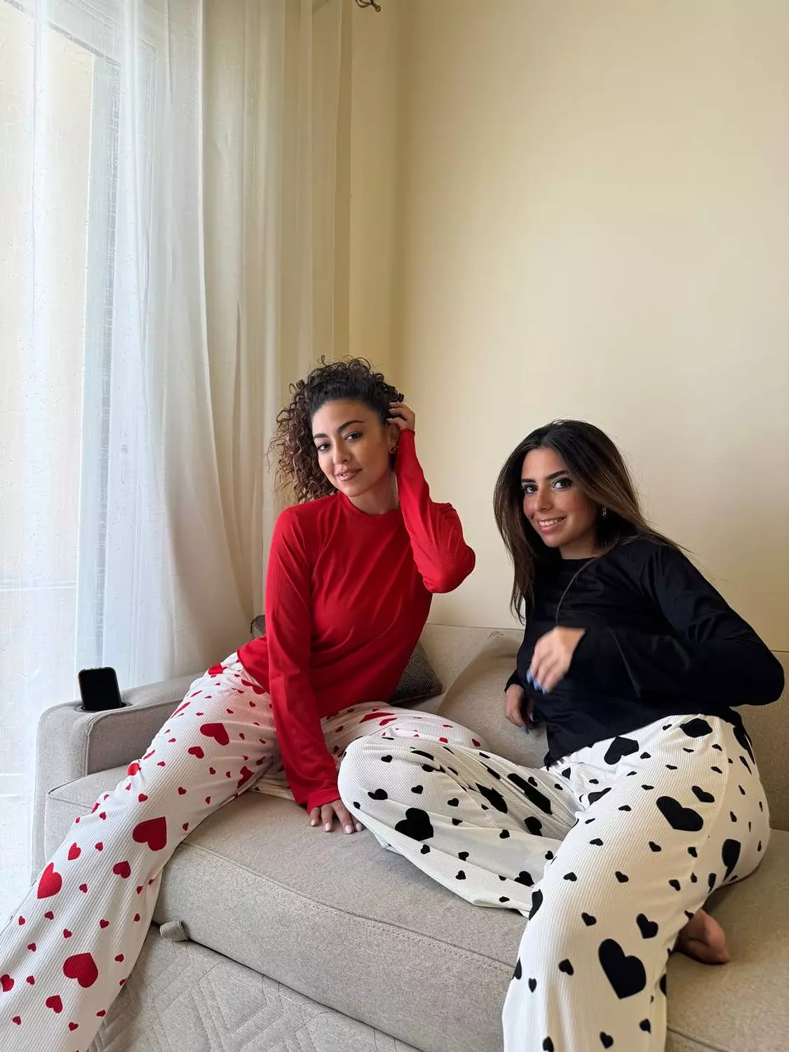 Hearts pjs 2