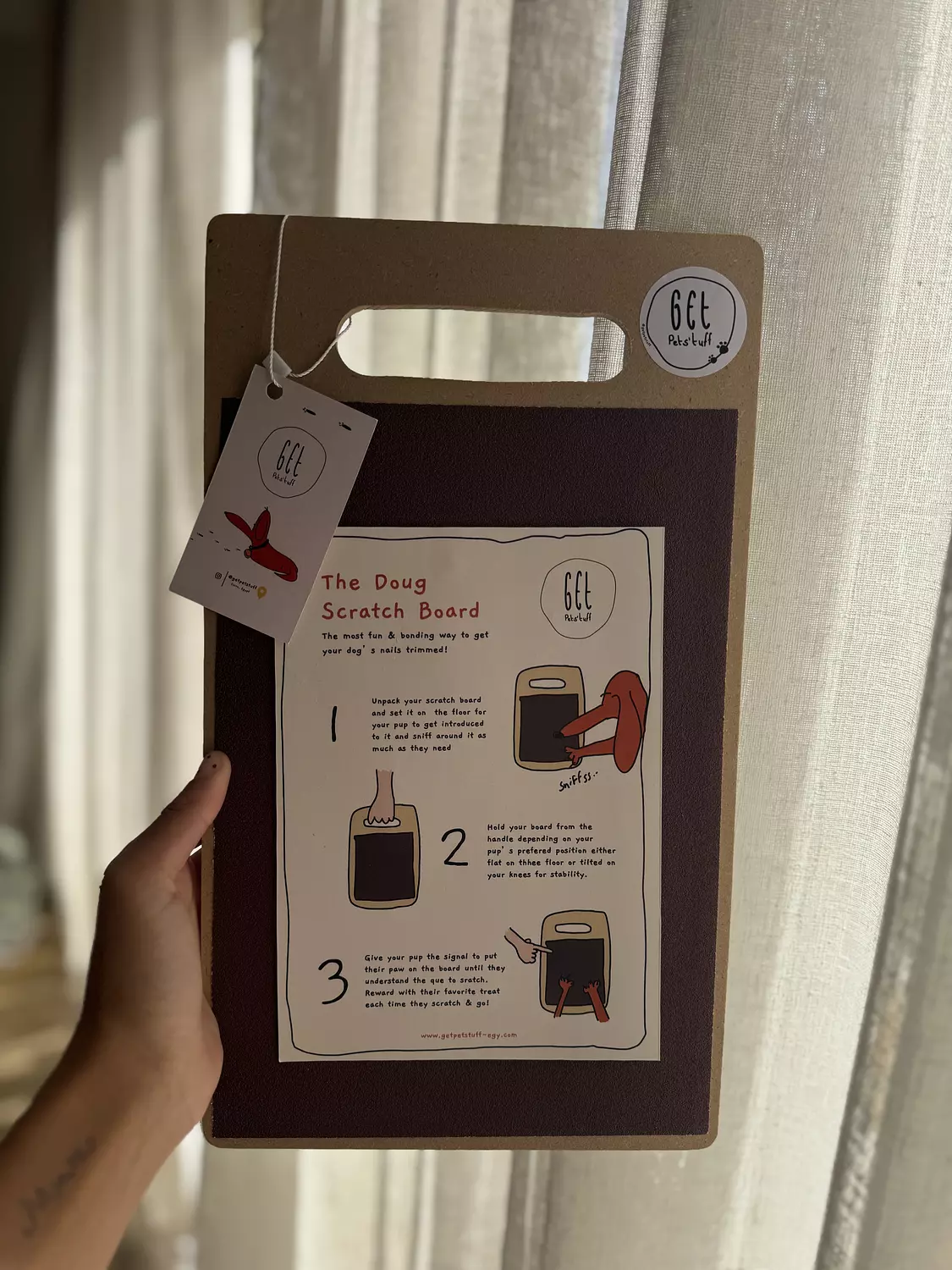 Doug Scratch Board 3