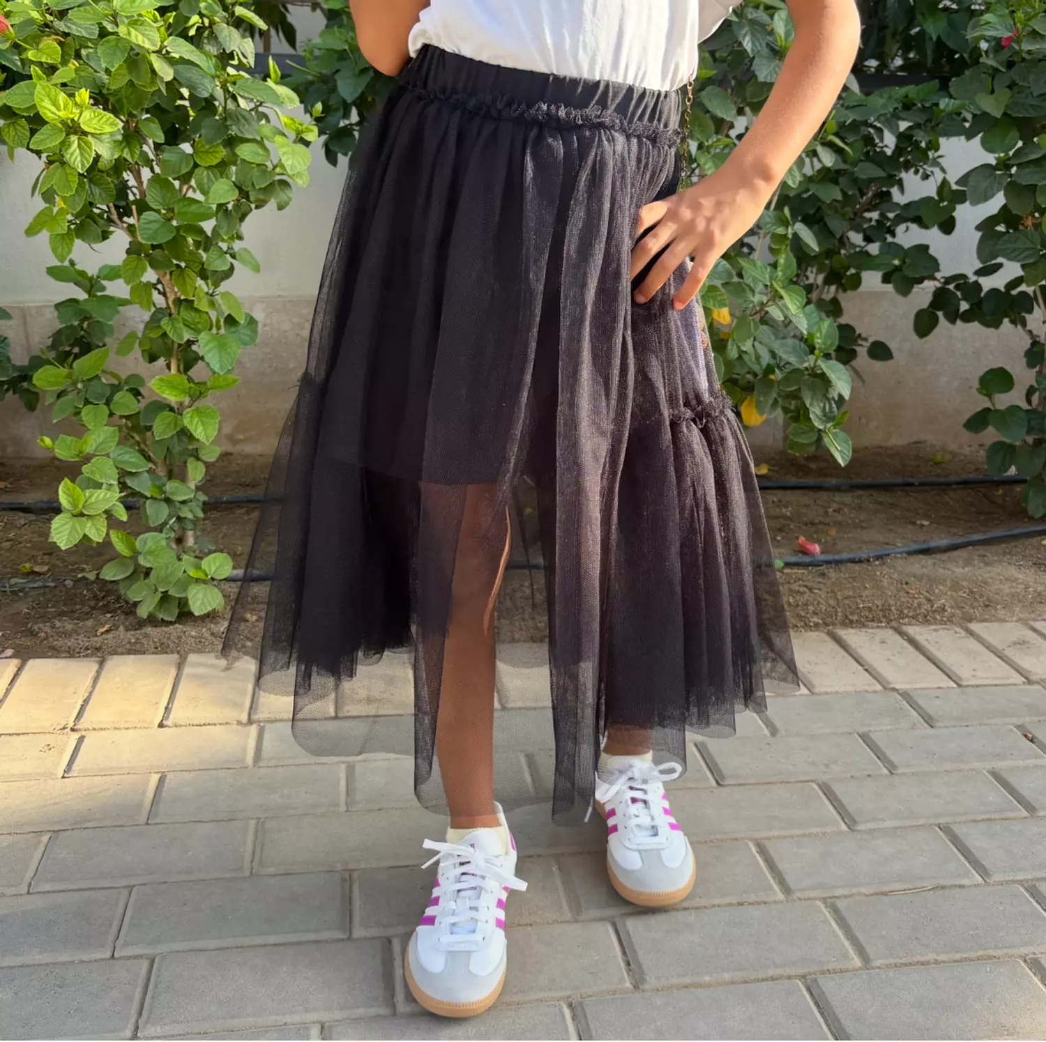 Black Tulle Skirt 