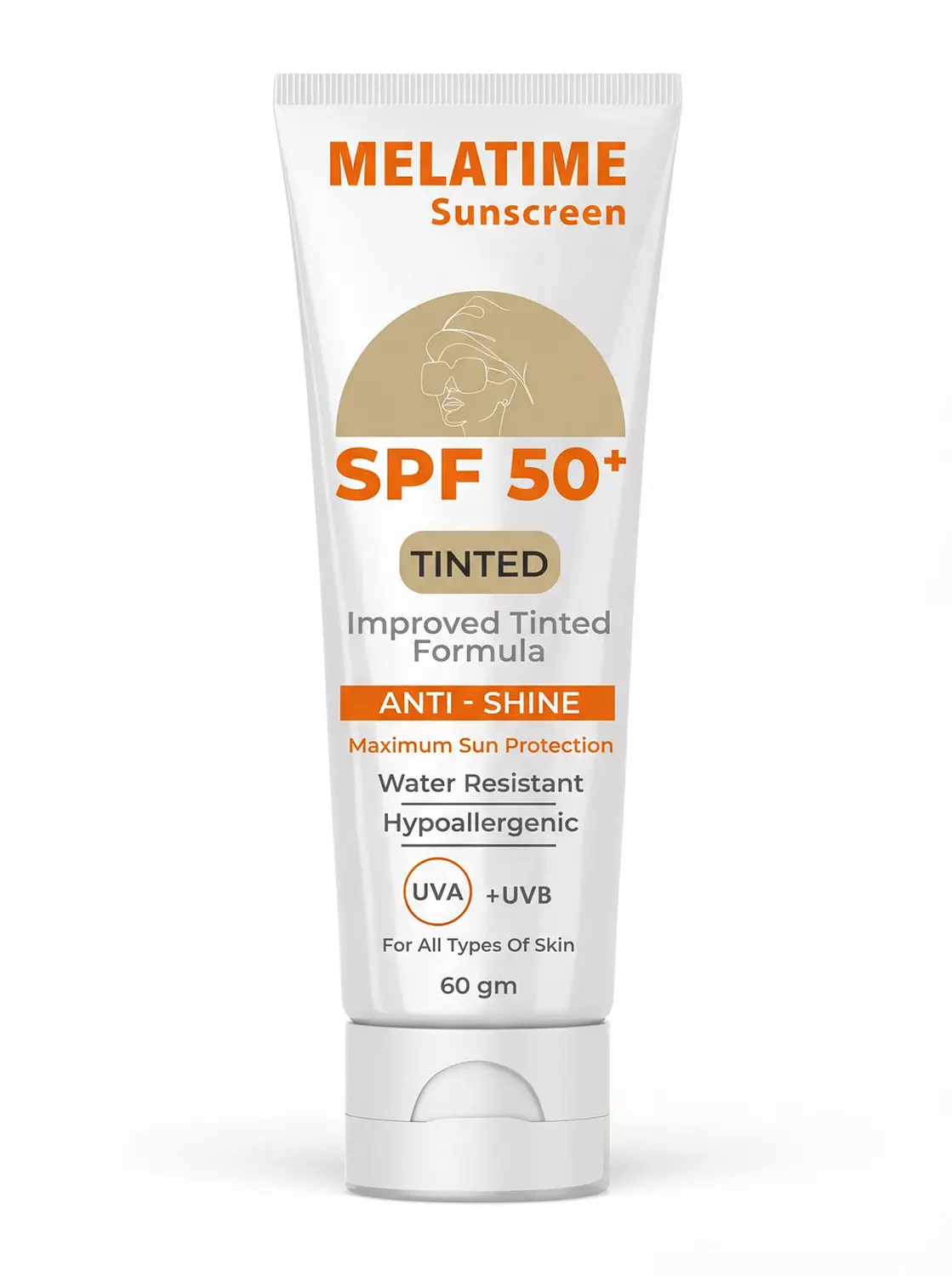 Melatime Tinted Sunscreen - 60 gm image