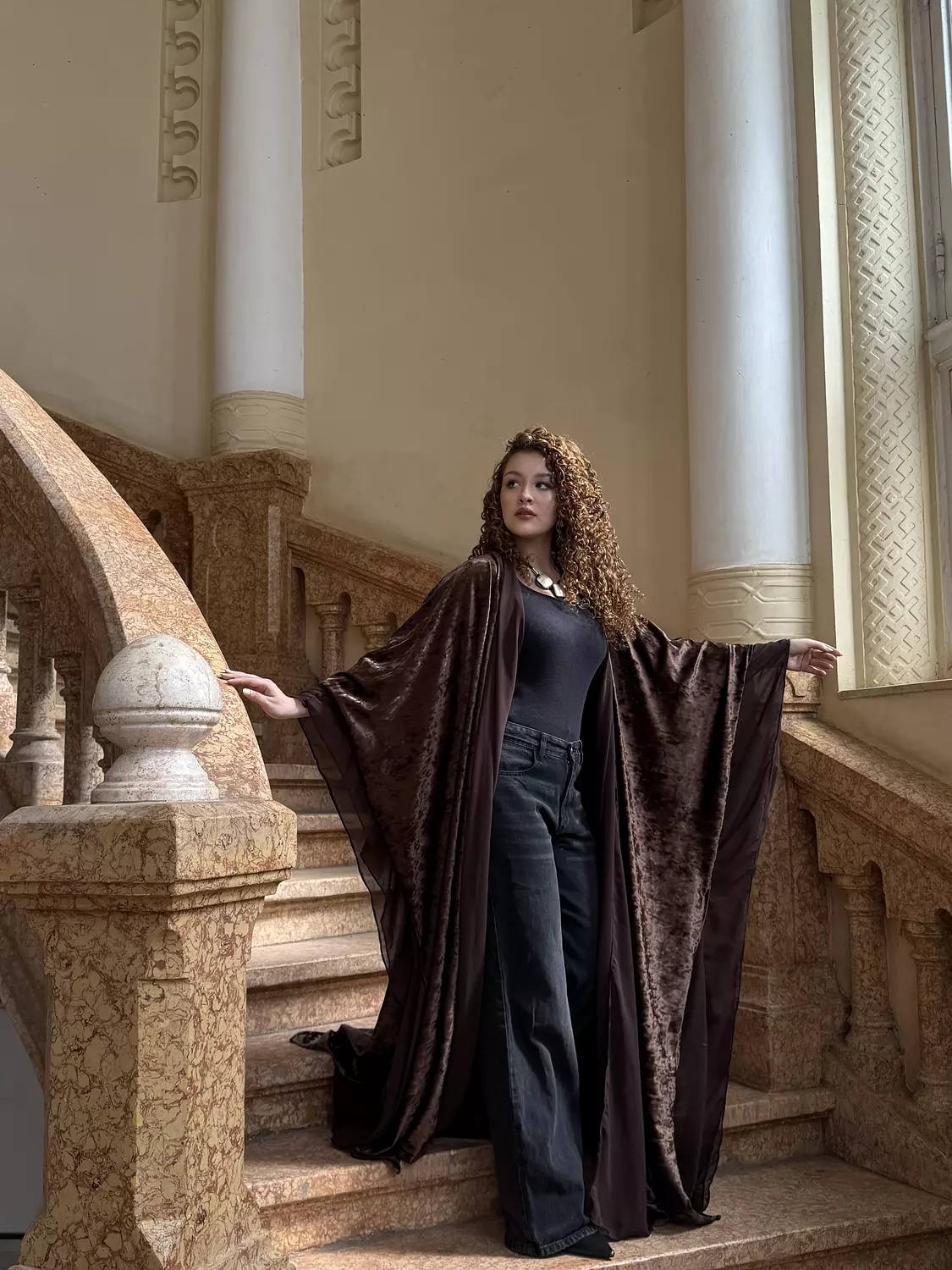 Velvet Shadow Kaftan 14