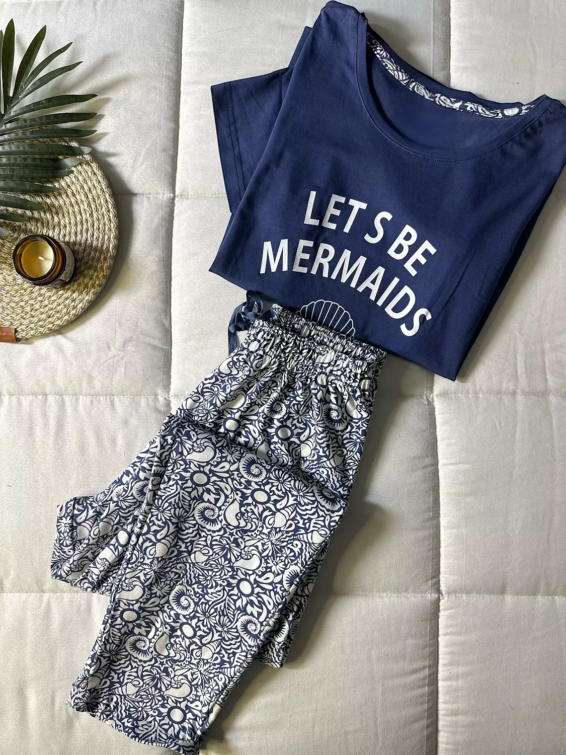 Lets be mermaids pjamas image