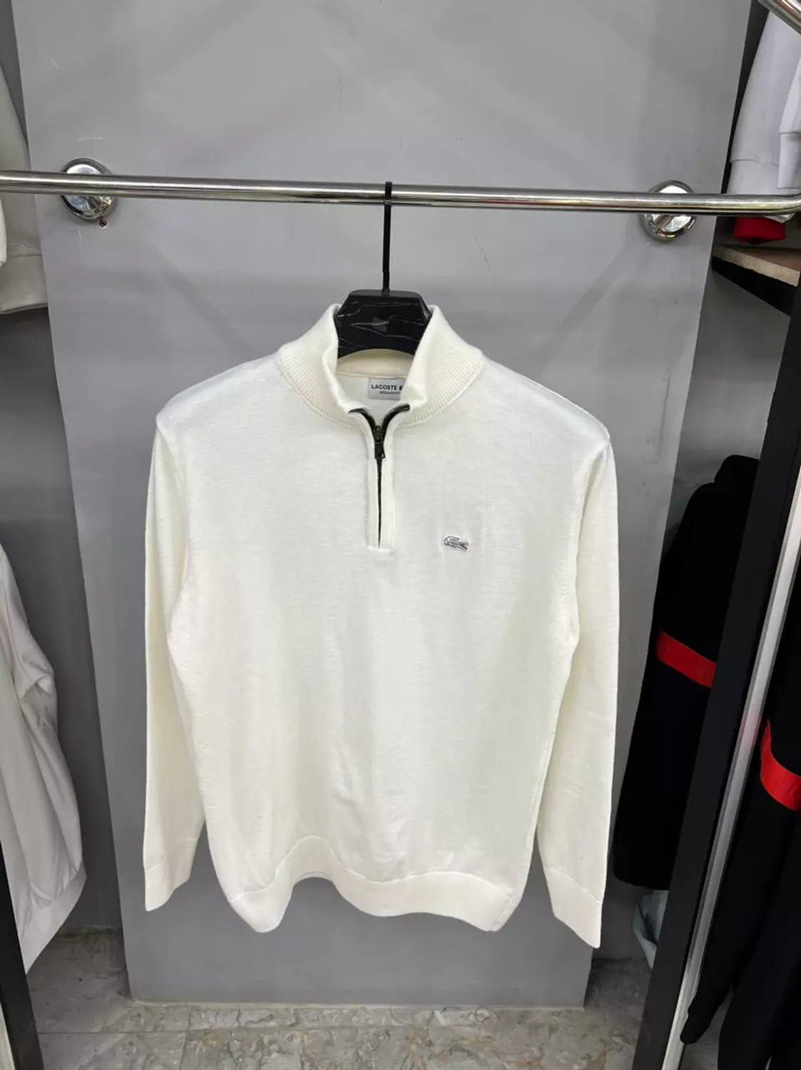 LACOSTE HALF ZIPPER PULLOVER 12