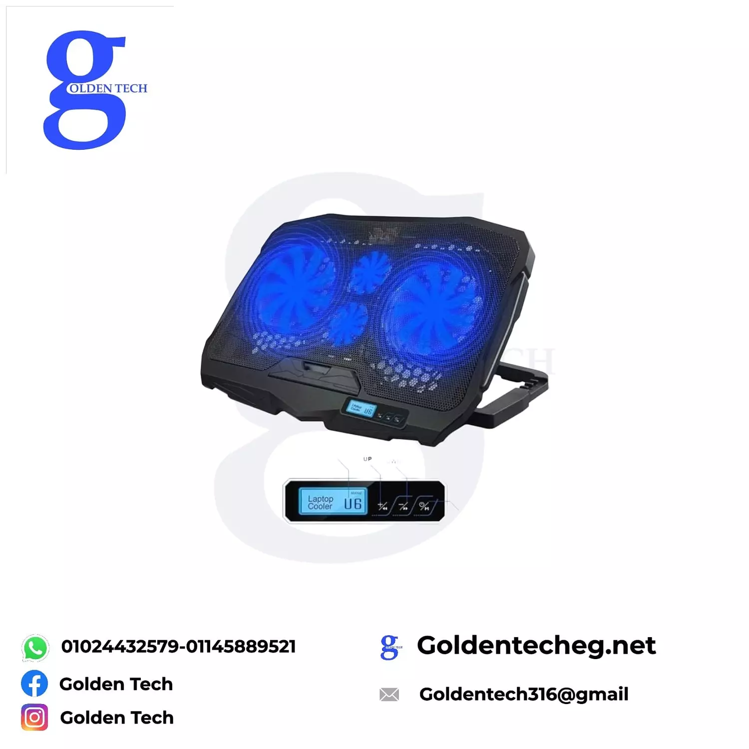 GIGAMAX Notebook Cooler Pad (S18 Plus) 4