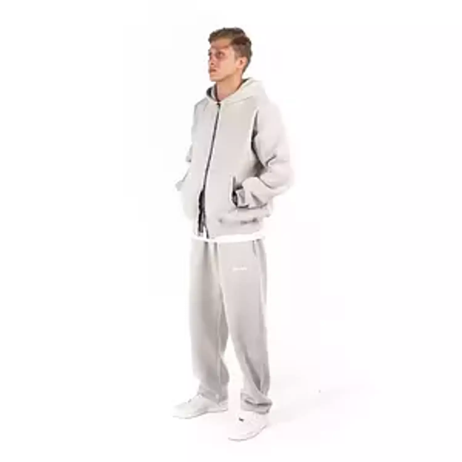 D2 zippers Basic hoodie hover image