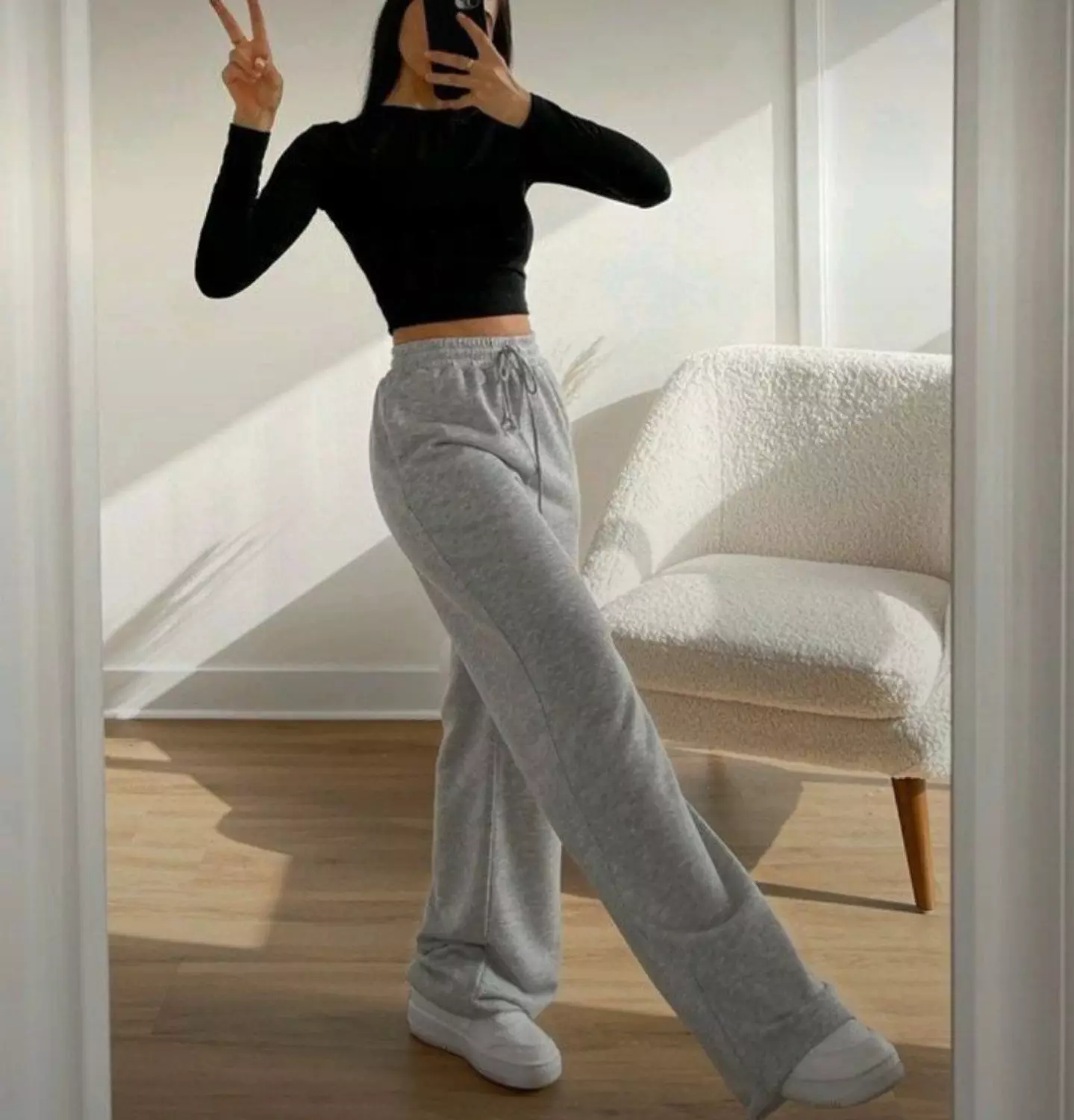 Wideleg Sweatpants 8