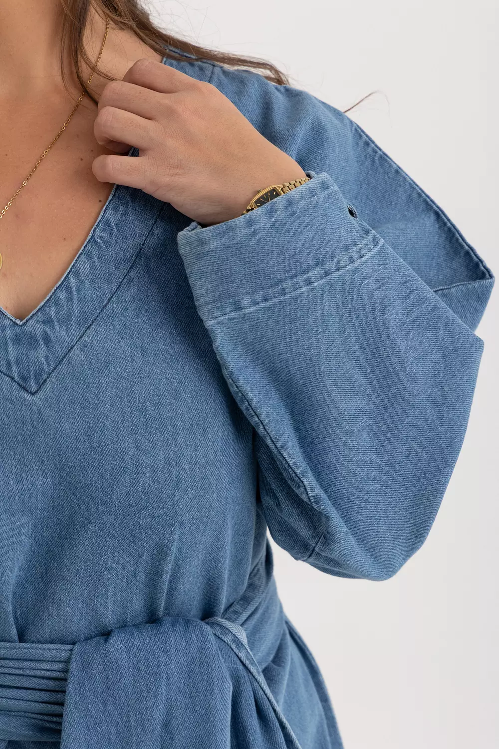 The Denim Aline Relaxed Dress 8