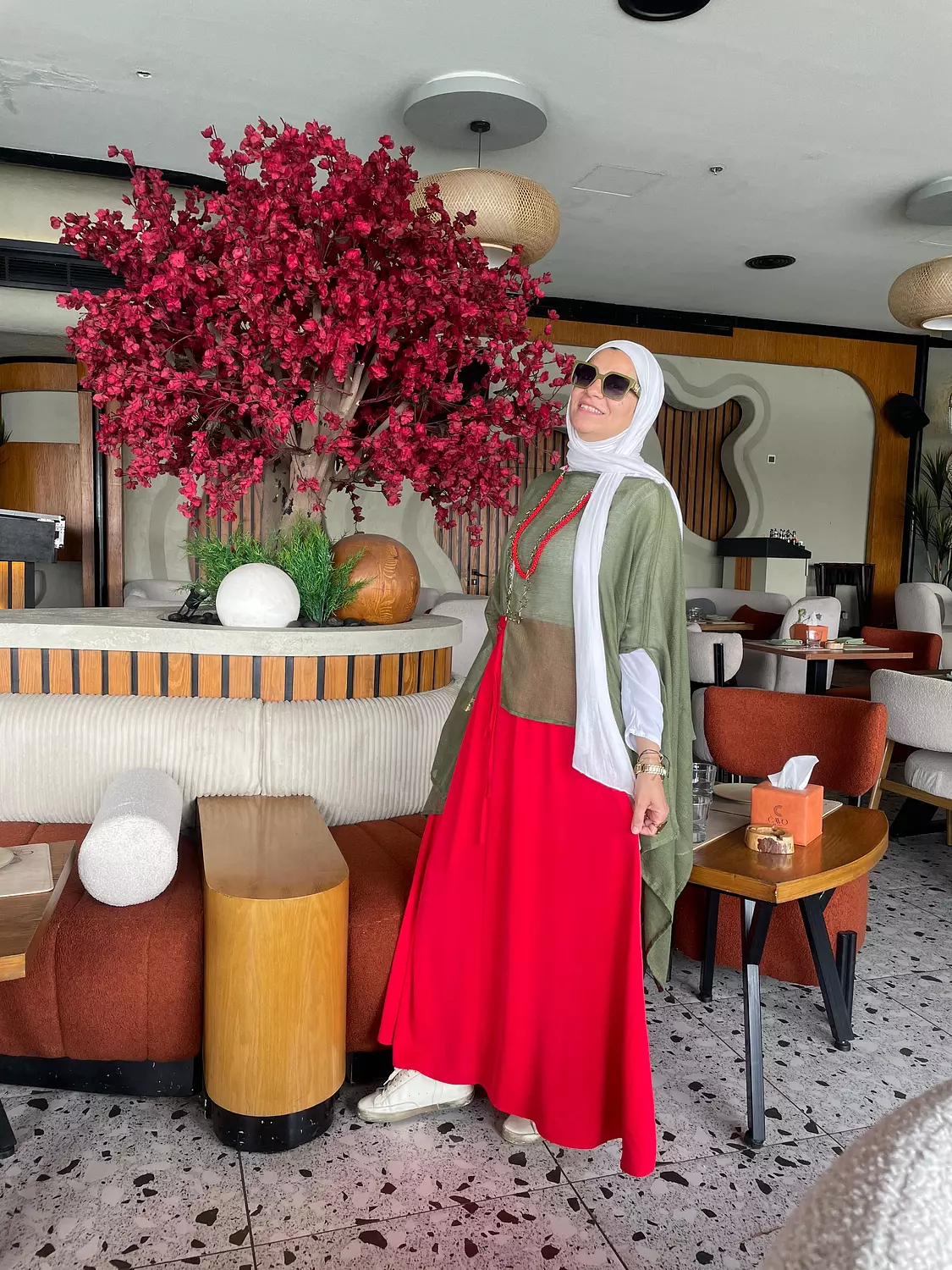 Olive cape  2