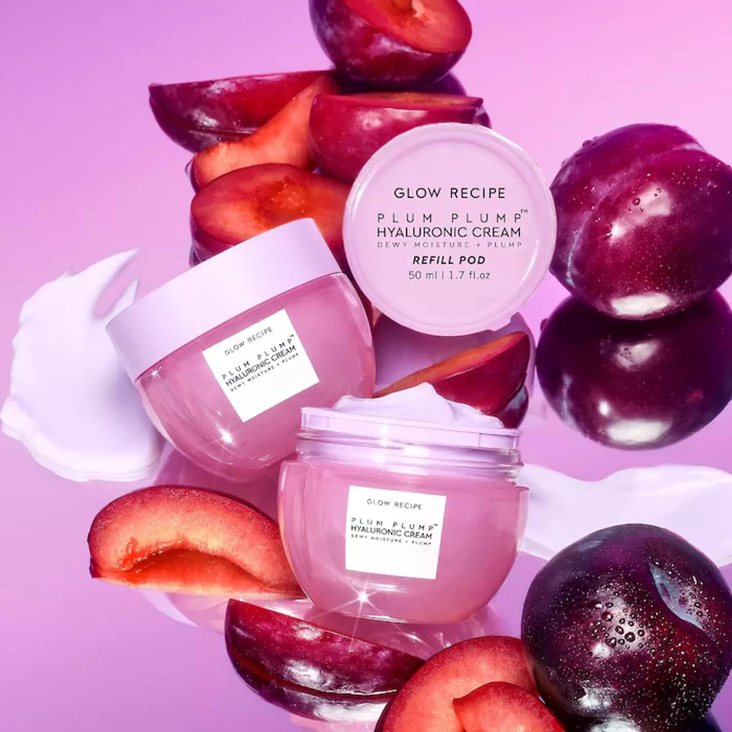 Glow Recipe  Plum Plump Refillable Hyaluronic Acid Moisturizer 5