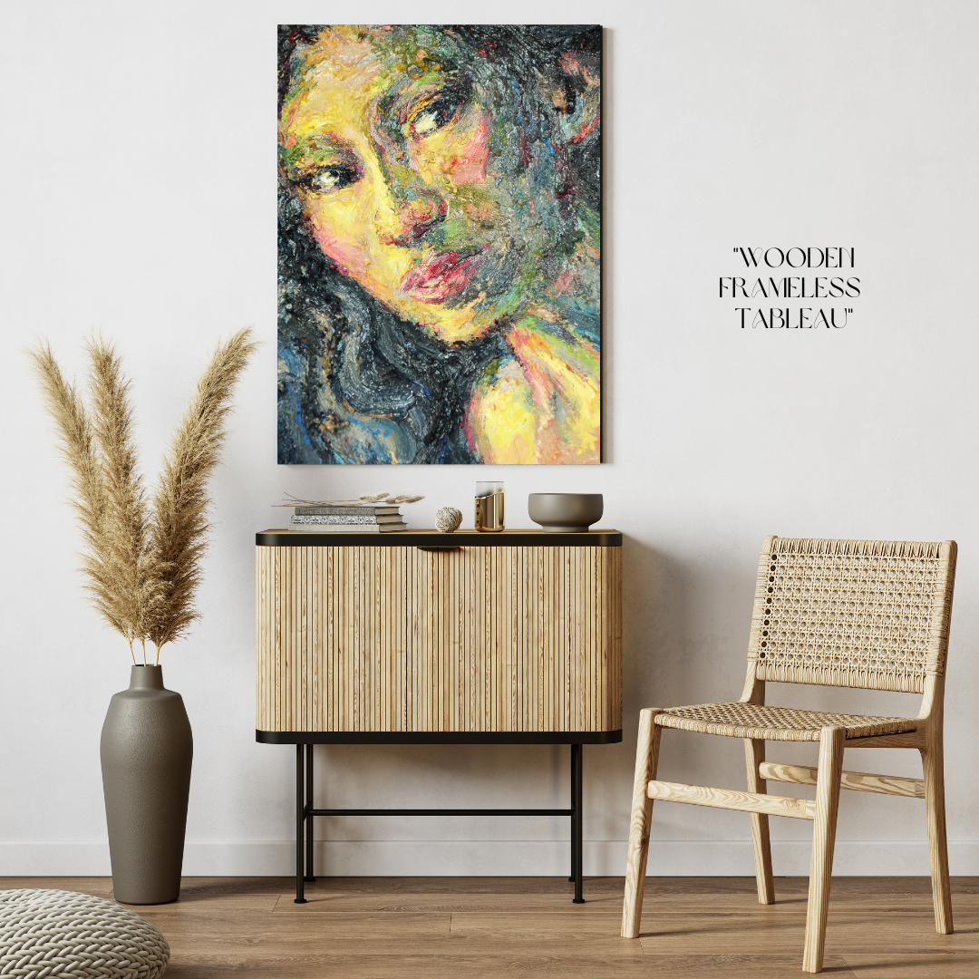 Frameless Printed wooden Tableau P.G679 | Picky Gallery
