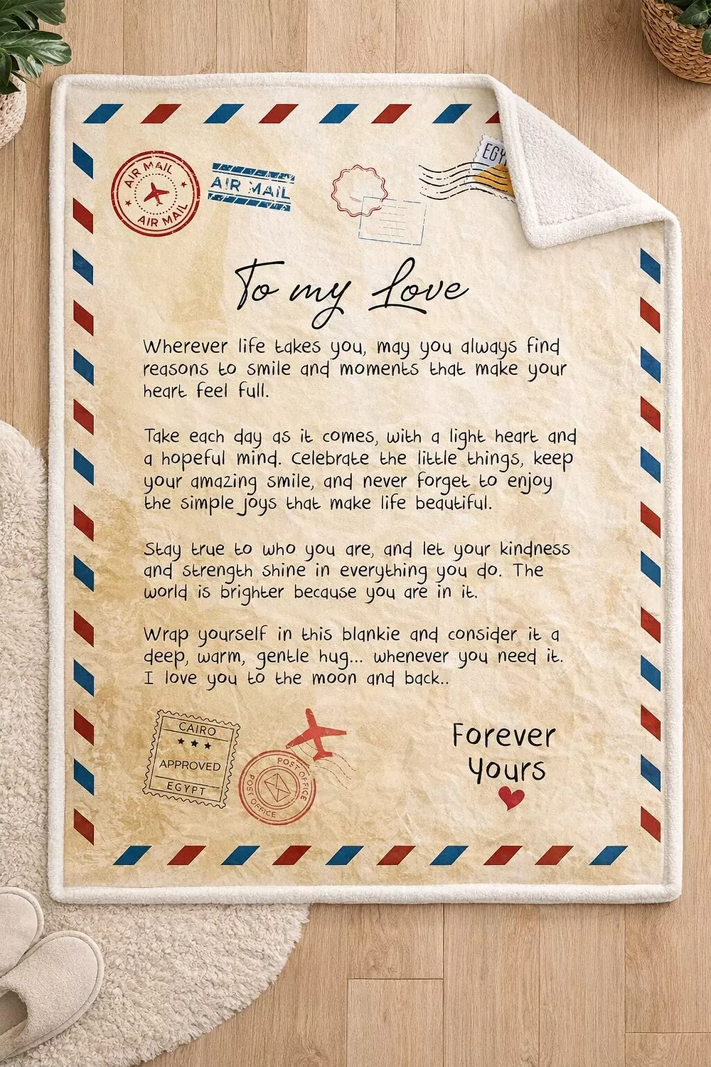 Love Letter TV Blanket image