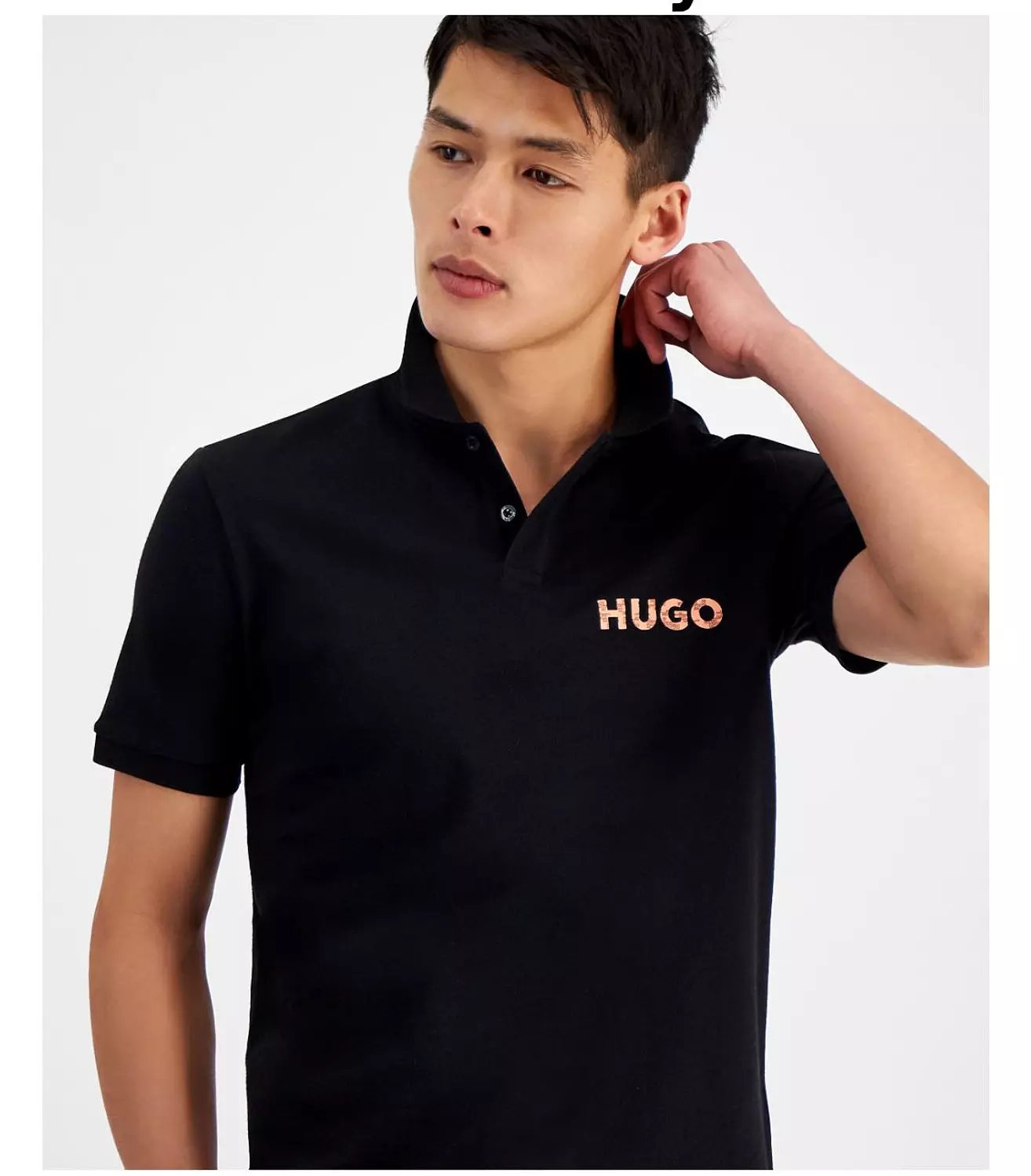 Hugo Polo Shirt Black  hover image