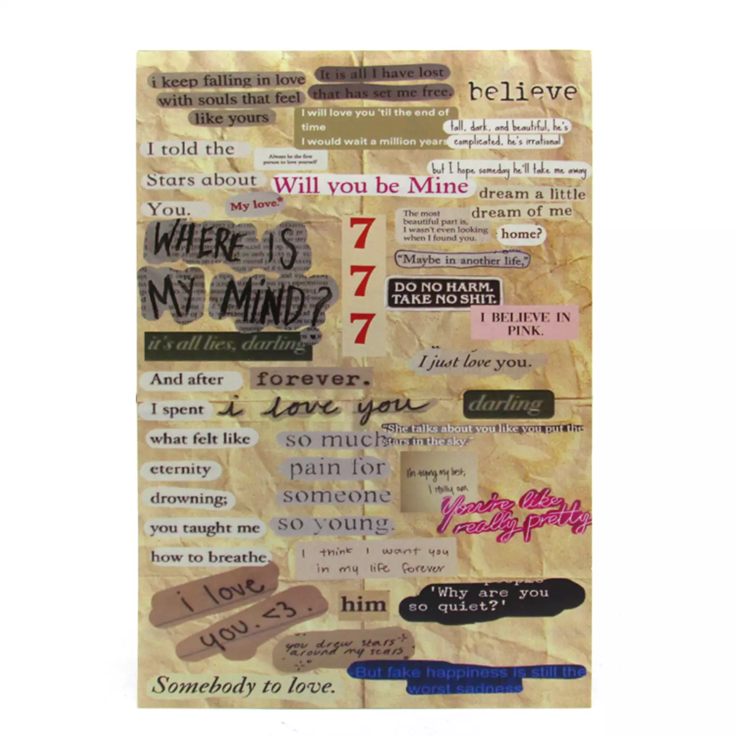 Stickers With Quotes designs - A5 19