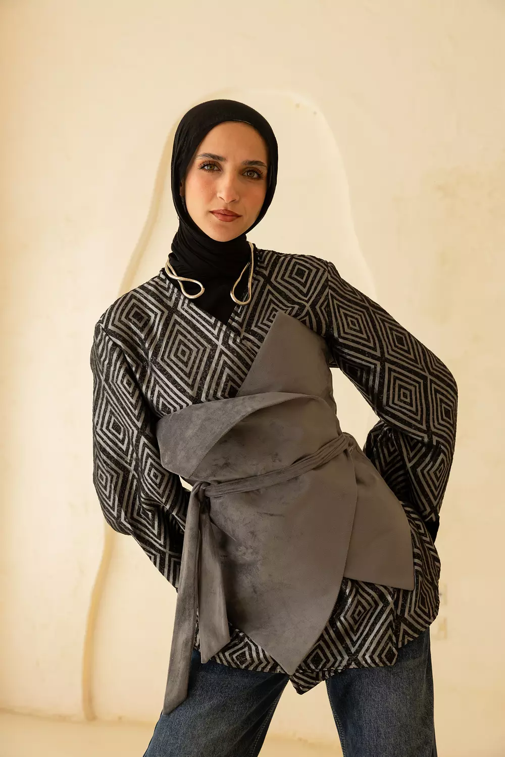 Brocade kimono jacket  1