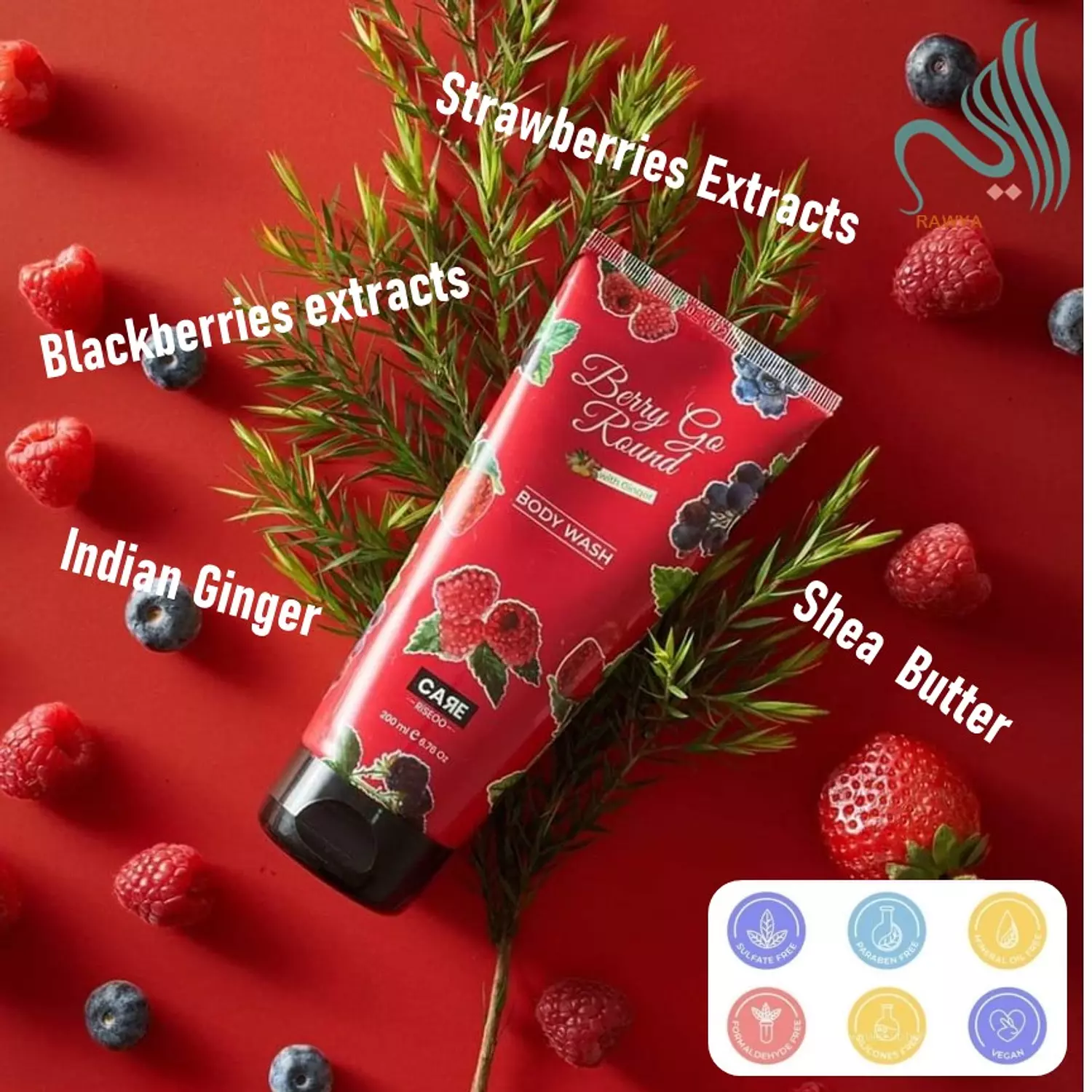 Berry go round BODYWASH 1