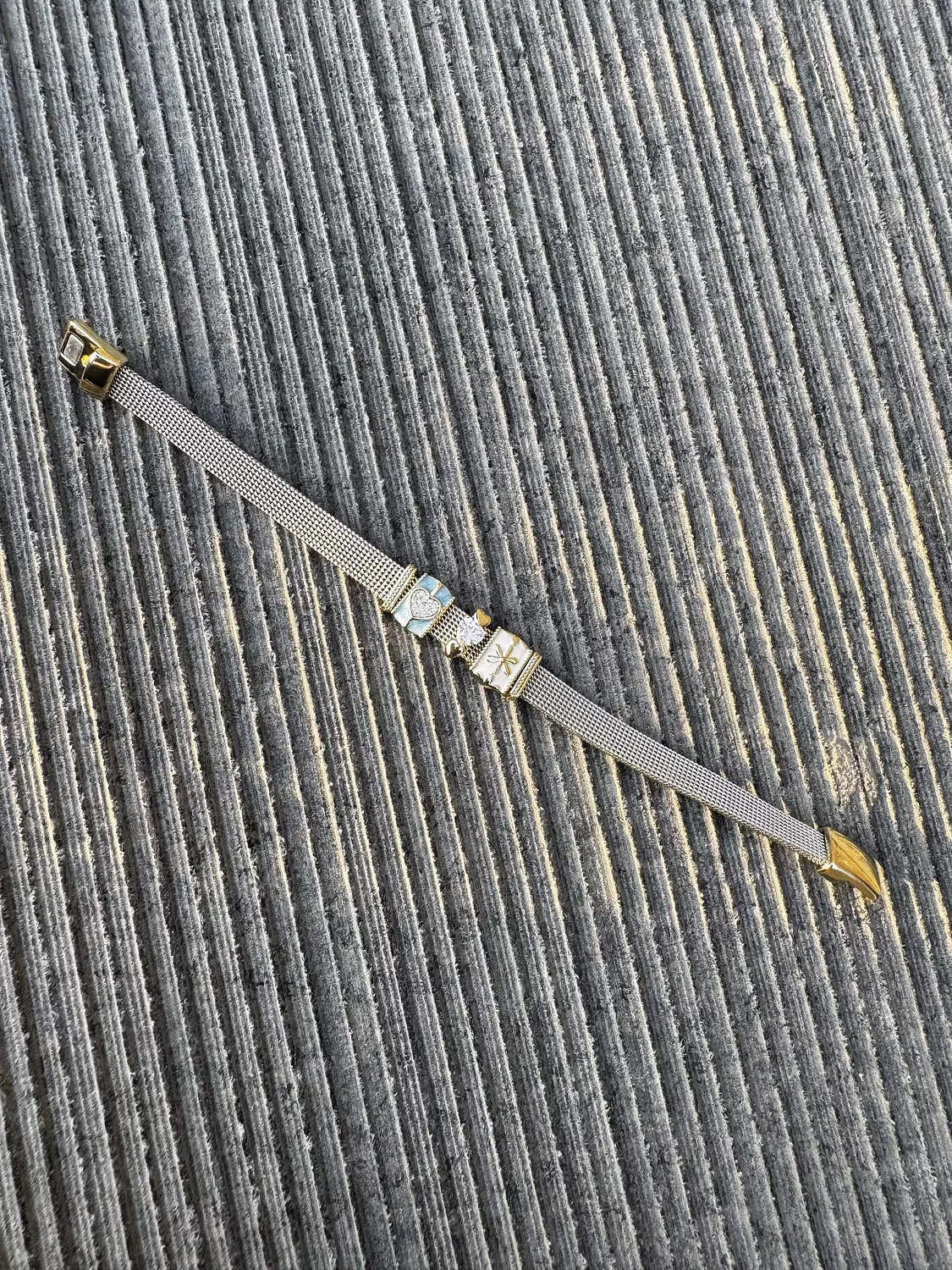 Silver link bracelet 4