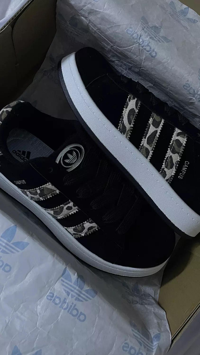 Adidas Campus Custom Tiger Print hover image