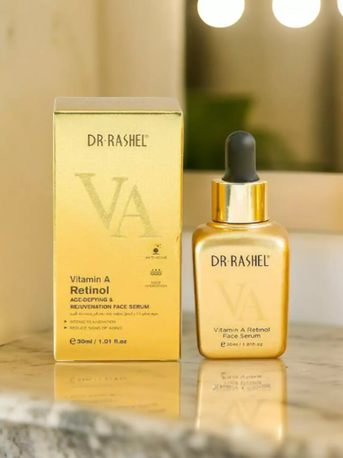 Dr. Rashel Vitamin A Retinol Age-Defying & Rejuvenation Face Serum - 30 ml image