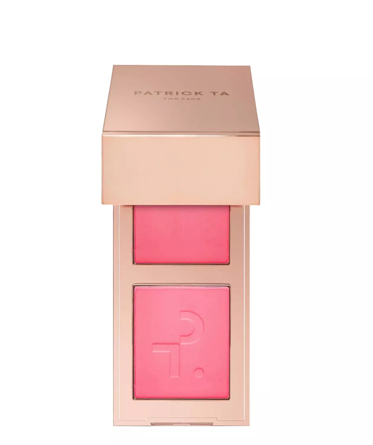 PATRICK TA  Mini Major Headlines Double-Take Crème & Powder Blush Duo