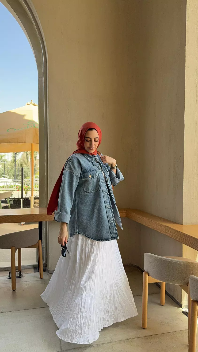 denim oversize jacket  1