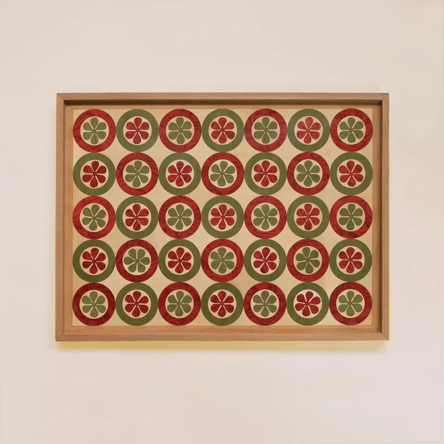 Floral Serving Tray 3