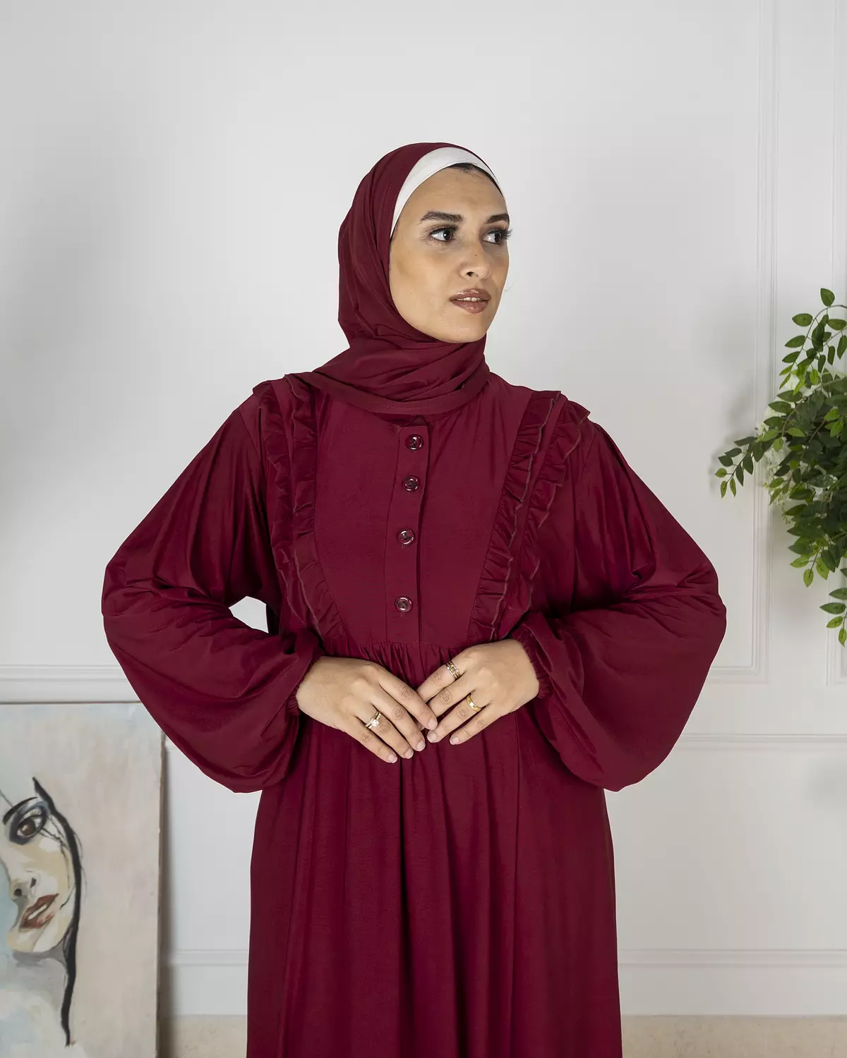 عبايه فيزون (code 917) image