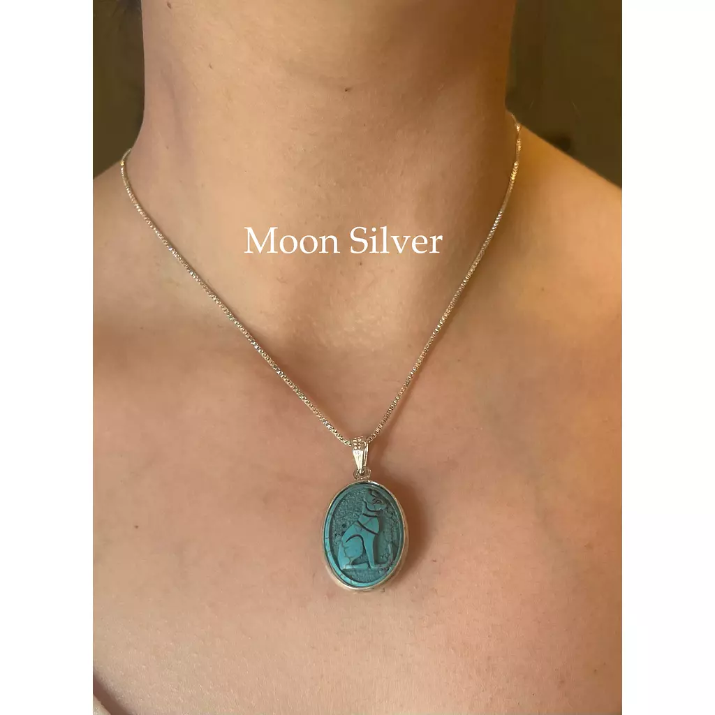 Key of life double face pendant