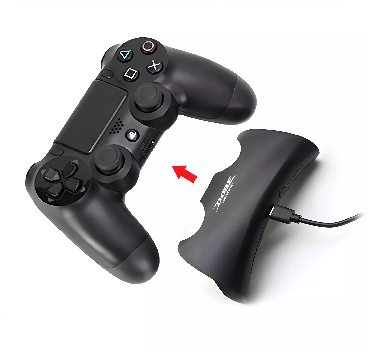 Dobe Power Bank for PS4 Gamepad, 2000mAh Battery for Non-Stop Gaming 2