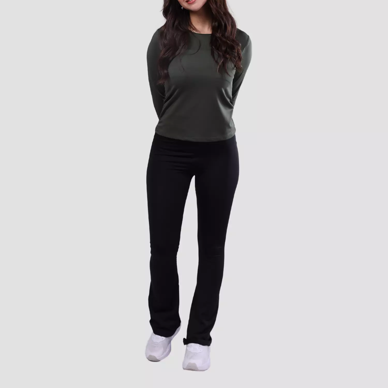 0172 Black Flared Pants 2
