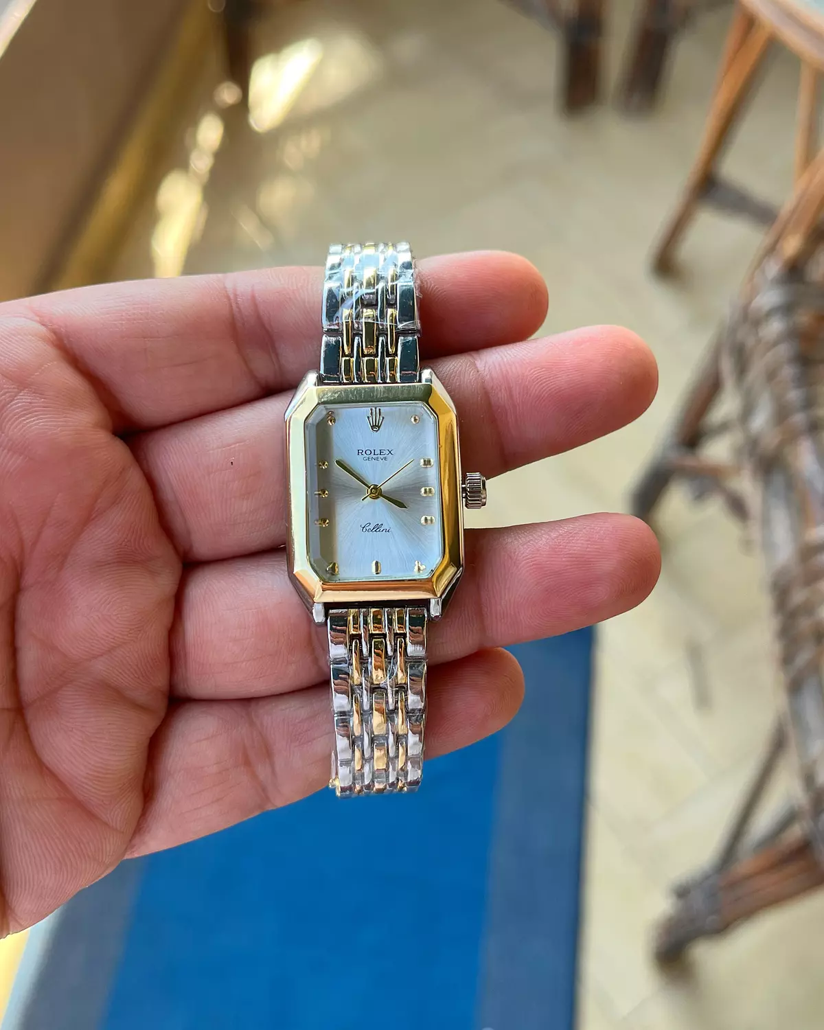 Hexagonal face ROLEX hover image