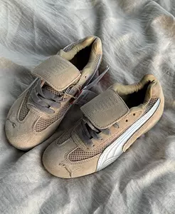 【PUMA X OPEN YY】 SPEEDCAT Prairie Tan (Beige) Matte Silver Puma x Open Yy Speedcat Prairie Tan Matte Silver Shoes
