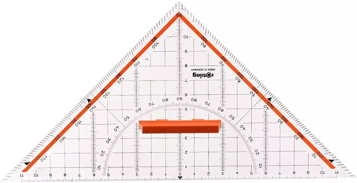 مثلث ارسطو روترينج (مقاسات مختلفة) Aristotle Rotring's Triangle(different sizes) 