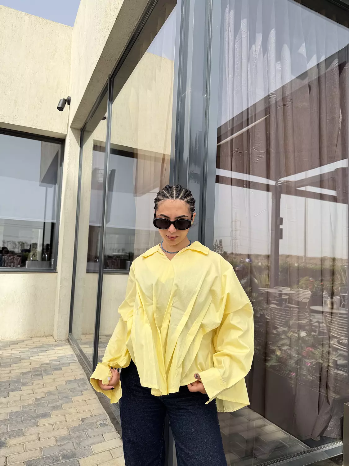 Drape blouse  2