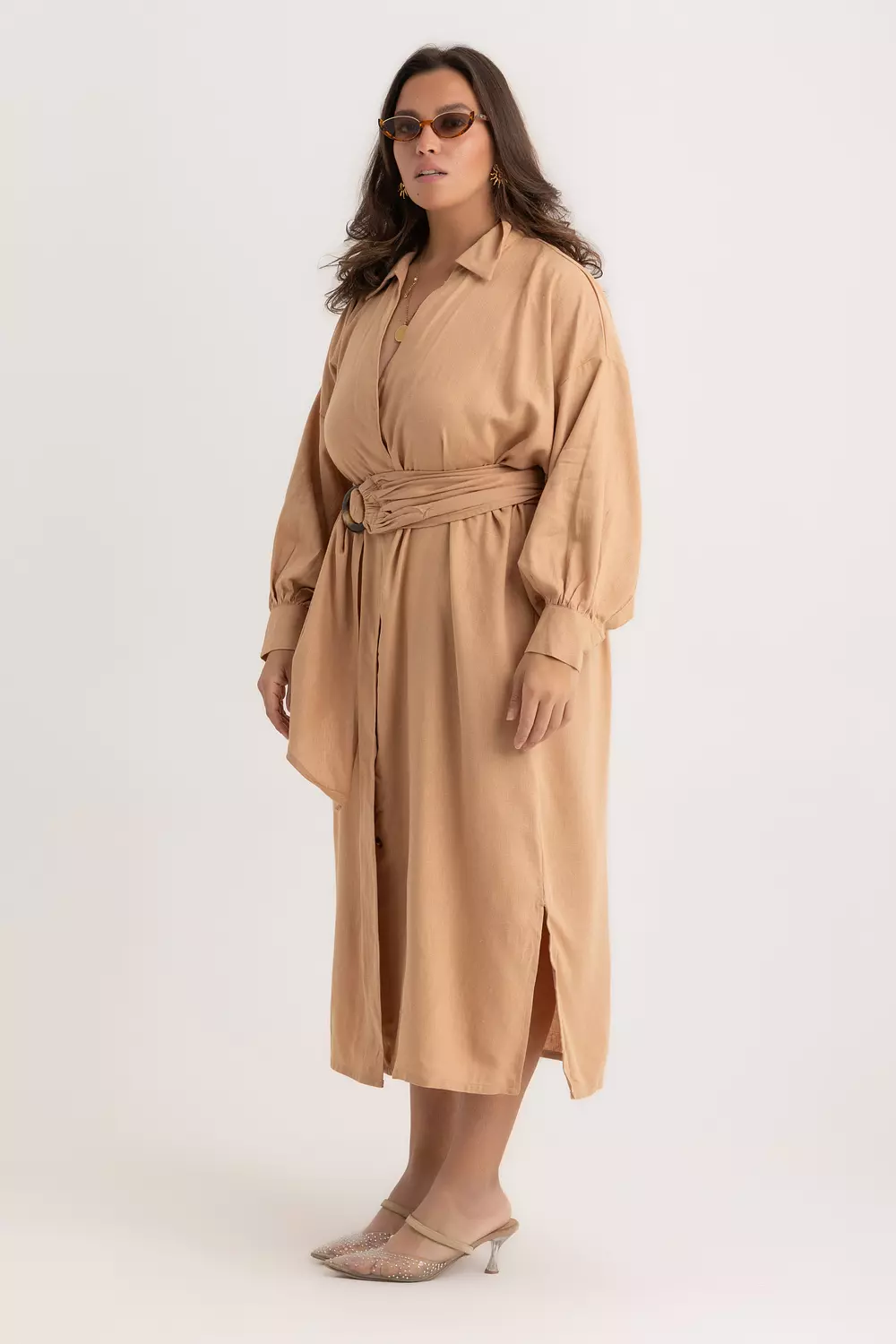 The Pola Shirt Dress image