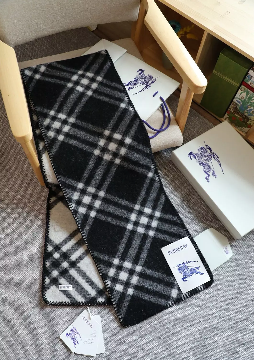 Burberry scarf hover image