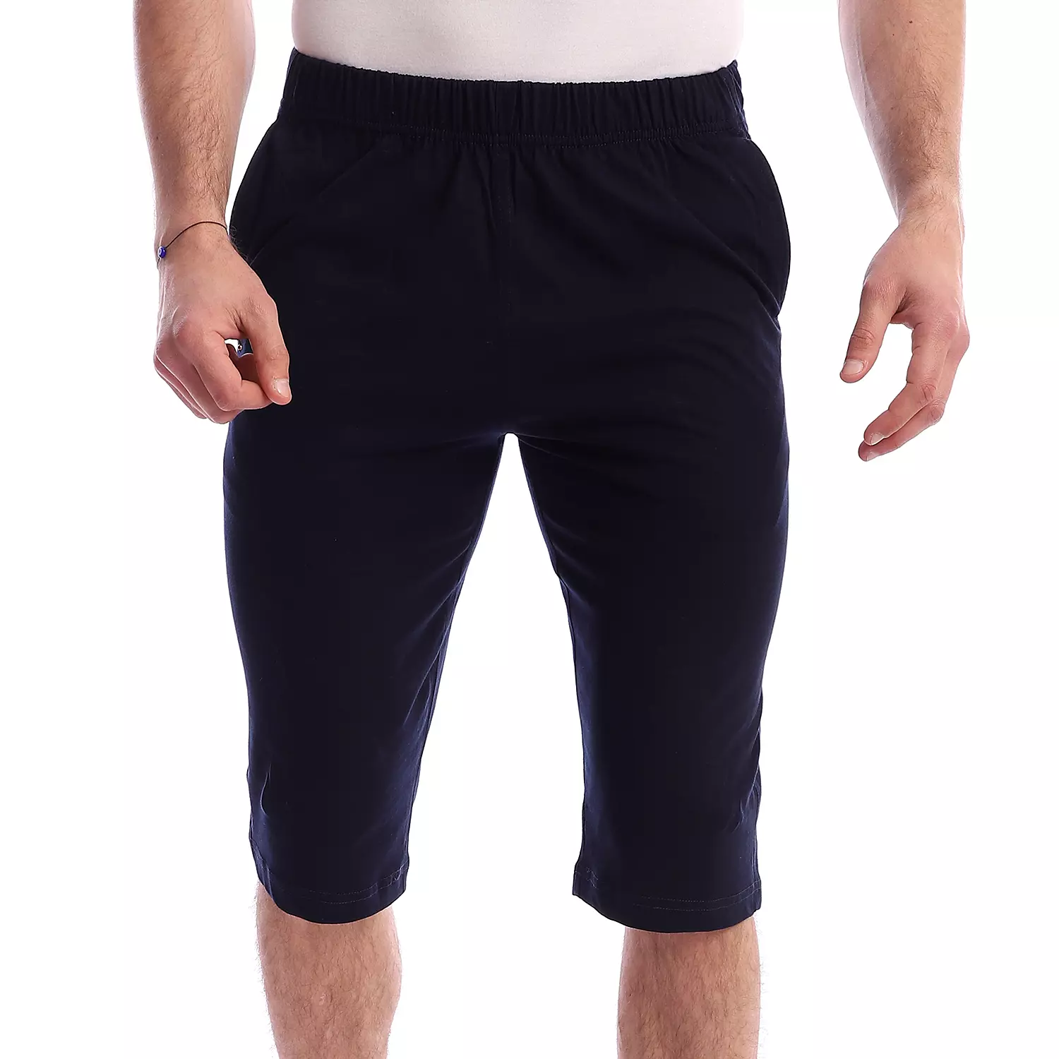 Cotton Plain Long Short - 5016 - Dark Blue image