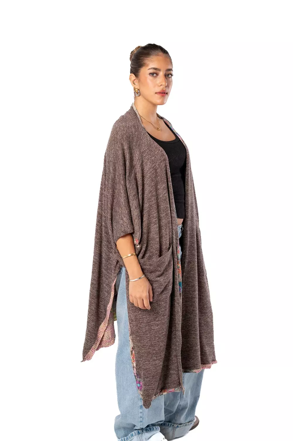 Haven Double Face Poncho 17