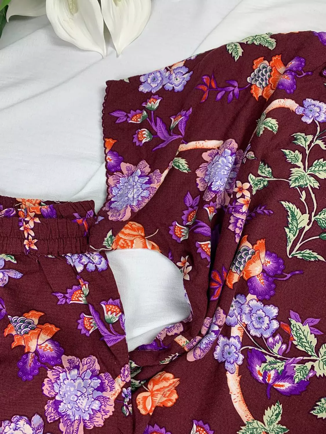 Floral splash cotton pijama set from splash 3