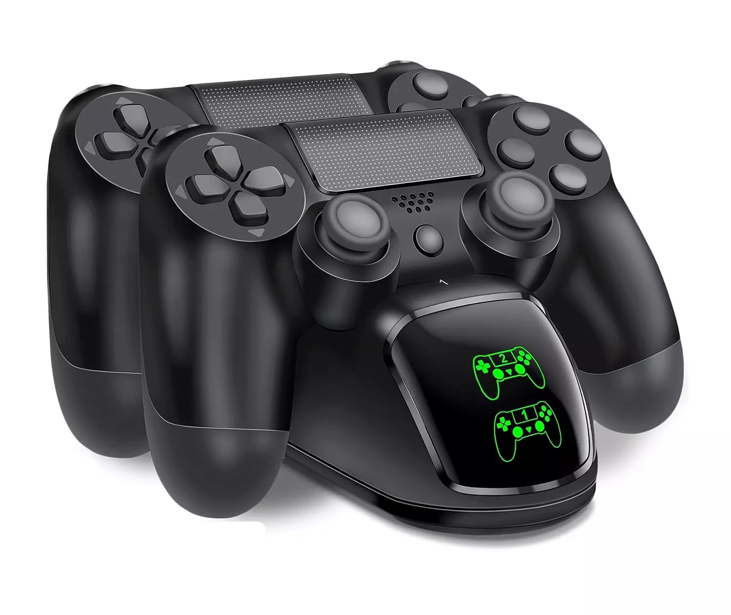 Multi-Functional Dual Charging dock and Cooling Station for PS4 Slim/Pro  image
