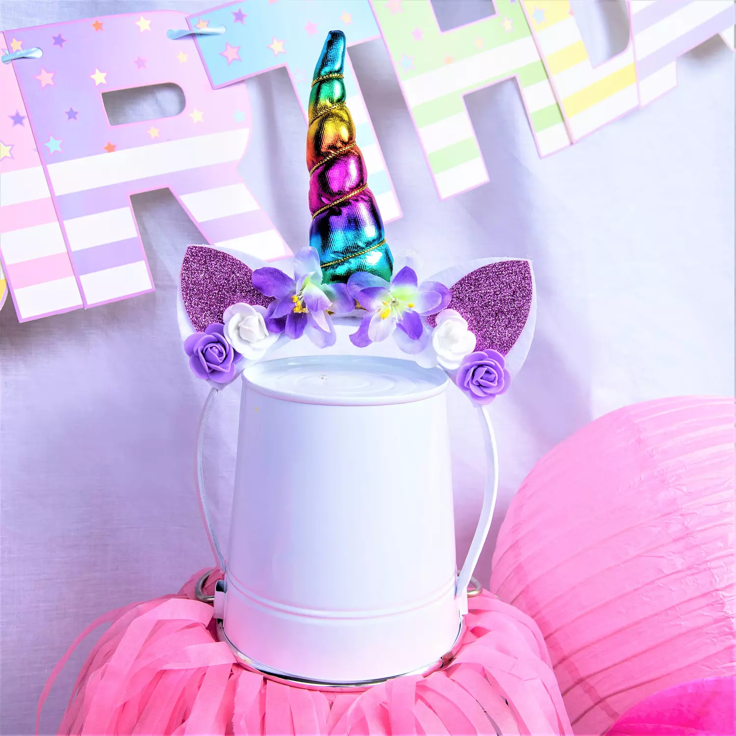 Rainbow Unicorn Headpiece 3
