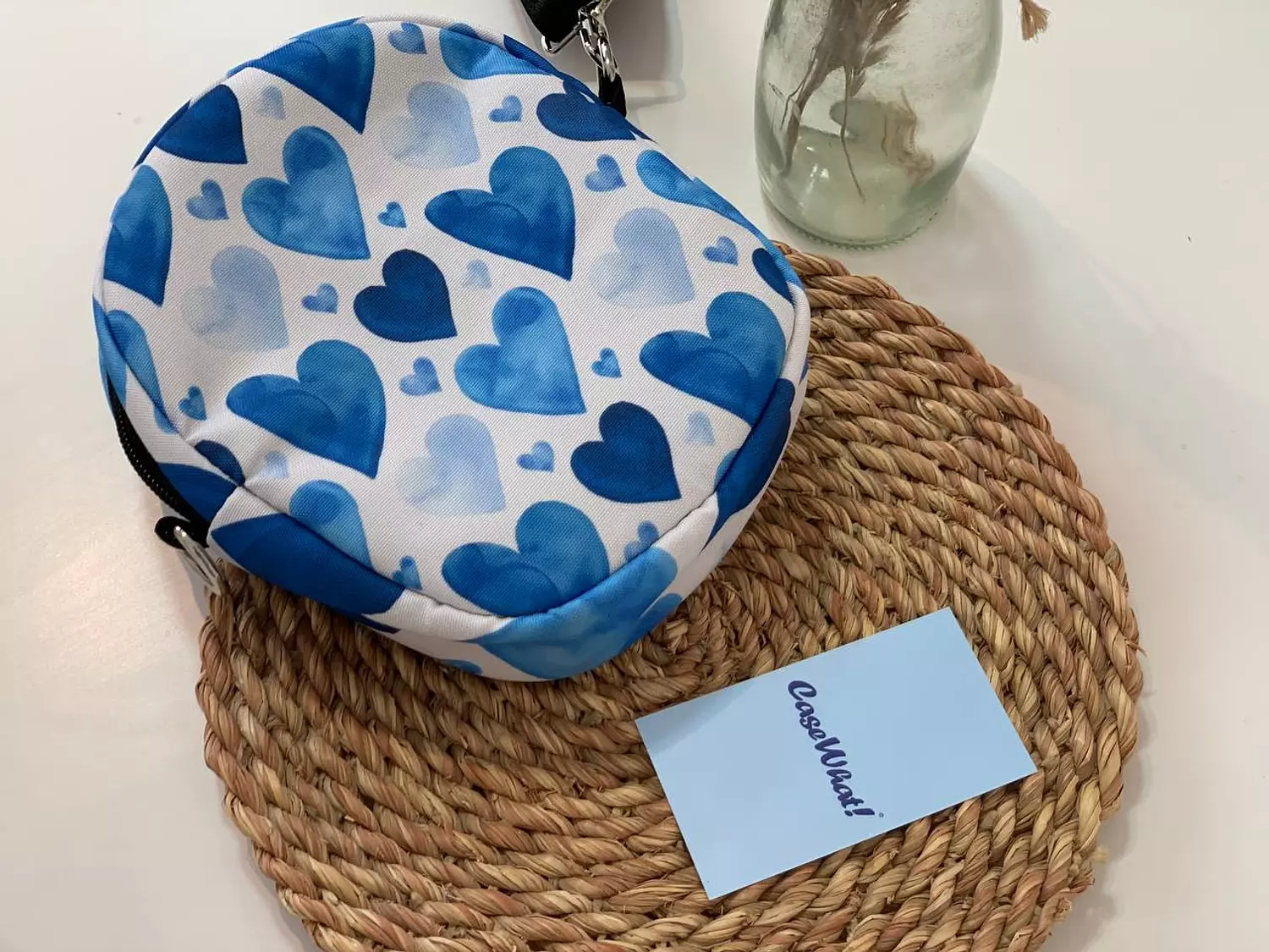 Blue Heart Mini Cross Bag hover image
